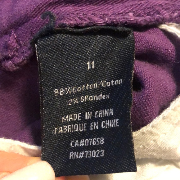 Purple Skinny Jeans - Picture 3 of 3